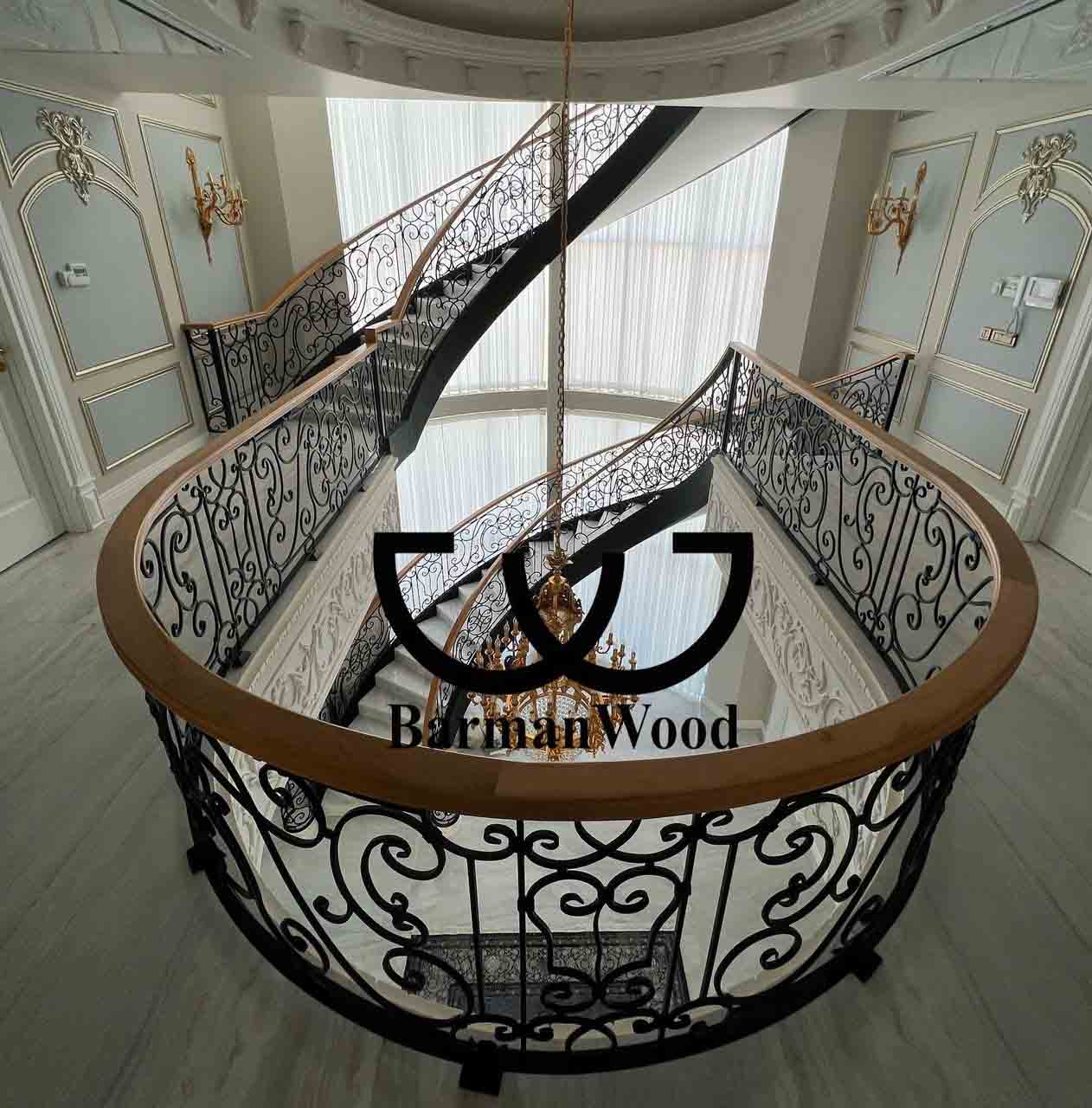 steel spiral step