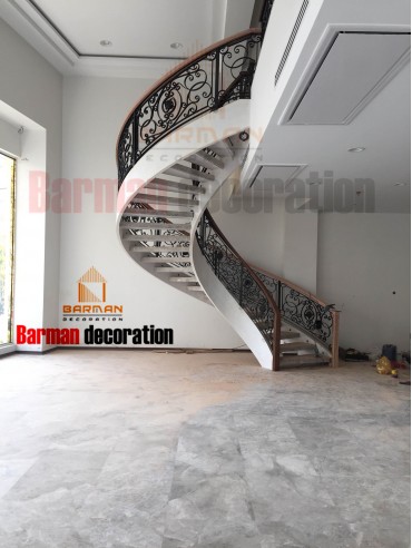 نرده فرفورژه کلاسیک